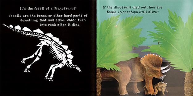Dinosaurs A Shine-A-Light Book Cover
