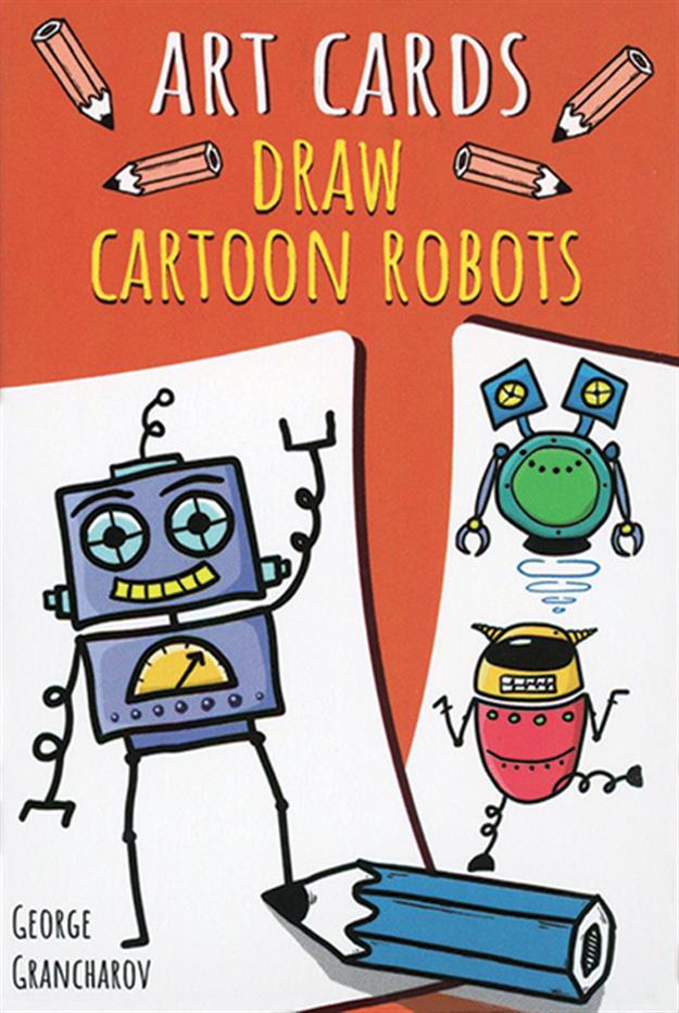 Draw Cartoon Robots Cover