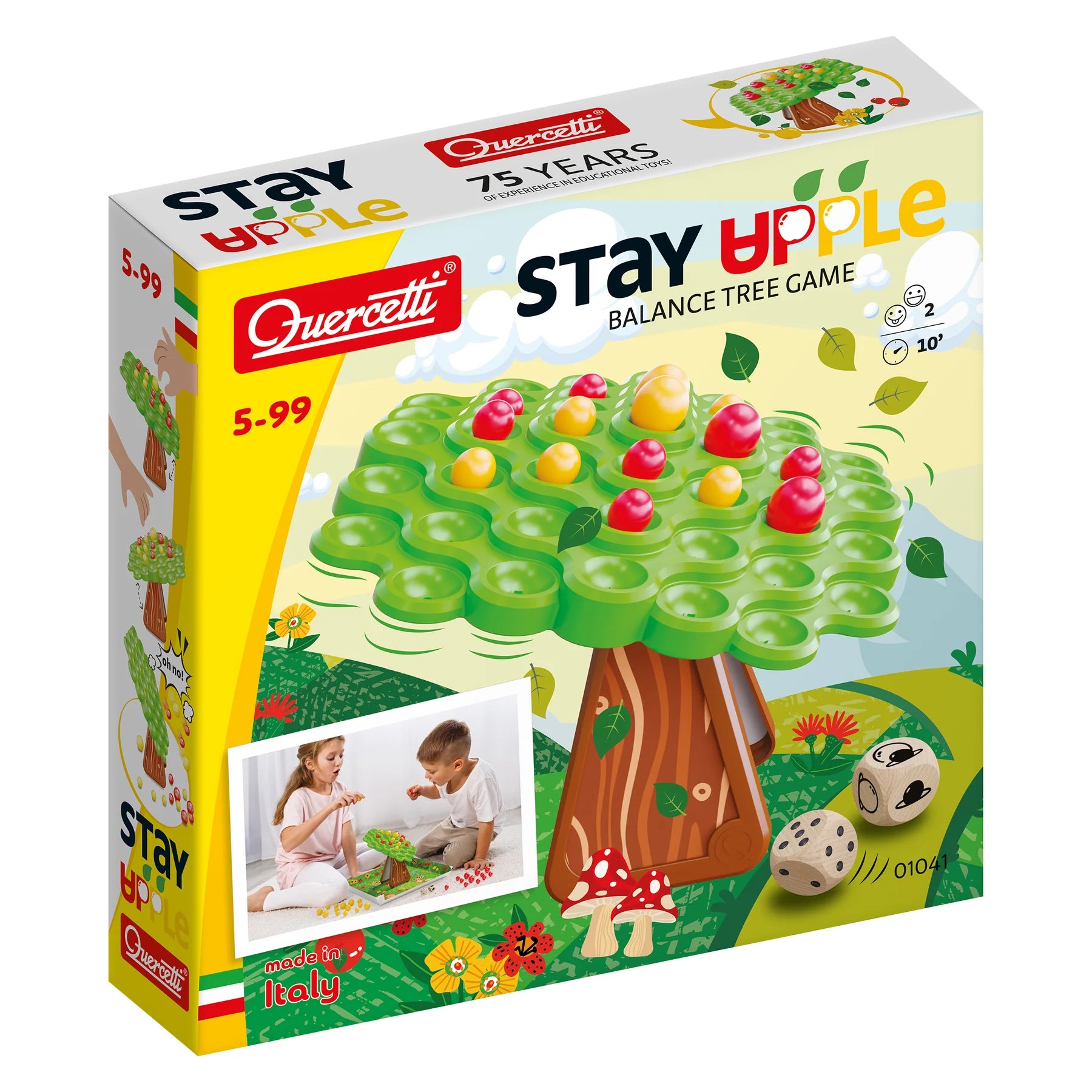Tomfoolery Toys | Stay Apple Balance Tree Game