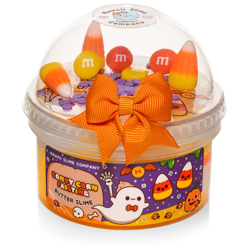 Candy Corn Frosting Butter Slime Cover