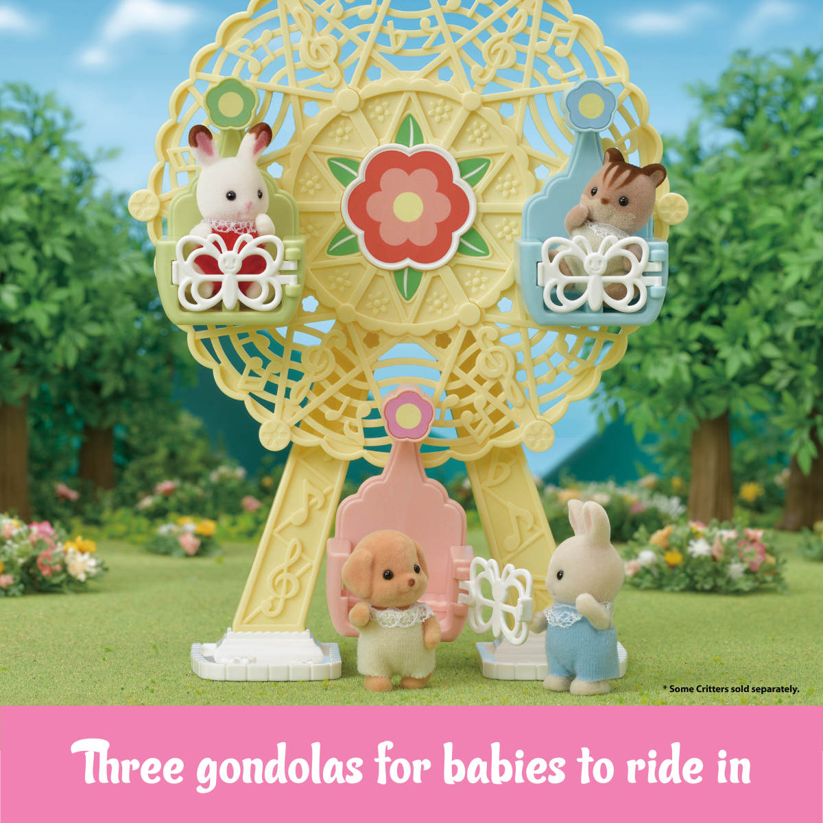 Calico Critters Baby Ferris Wheel Cover