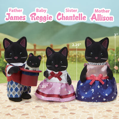 Calico Critters Midnight Cat Family Preview #3