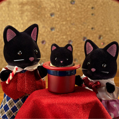 Calico Critters Midnight Cat Family Preview #2