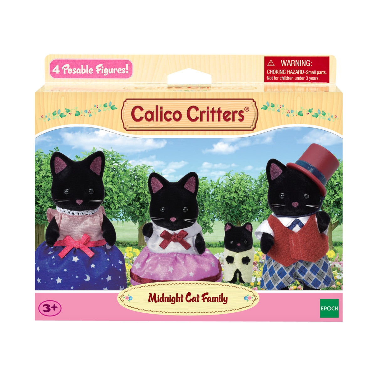 Calico Critters Midnight Cat Family Cover