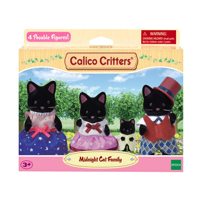 Calico Critters Midnight Cat Family Preview #1