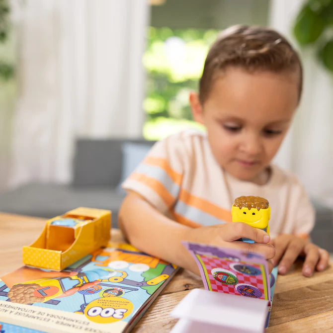 Bulldozer Sticker WOW! Activity Pad Cover