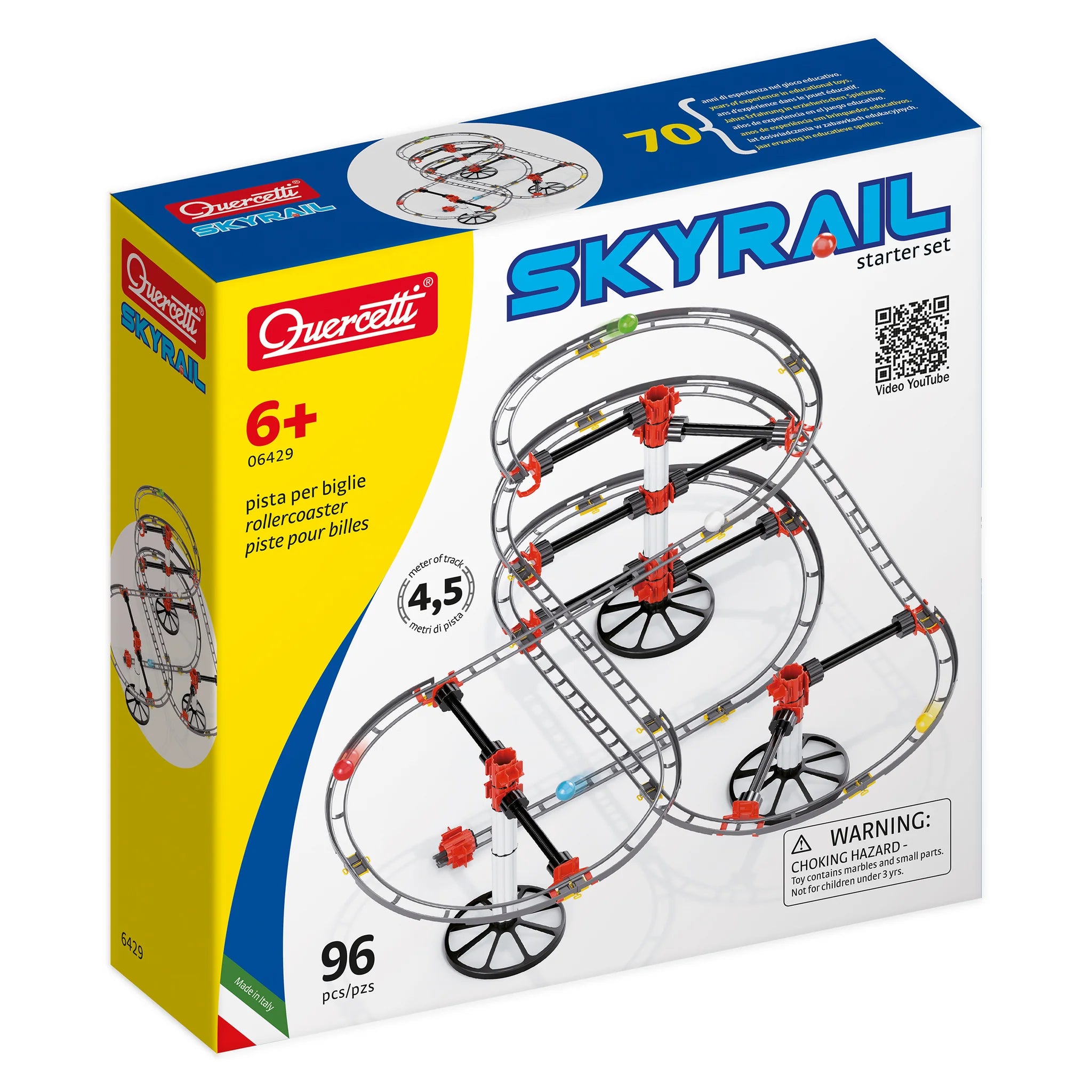 Tomfoolery Toys | Quercetti Skyrail Starter Set