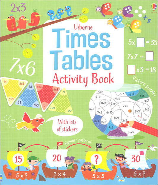 Tomfoolery Toys | Times Tables Activity Book