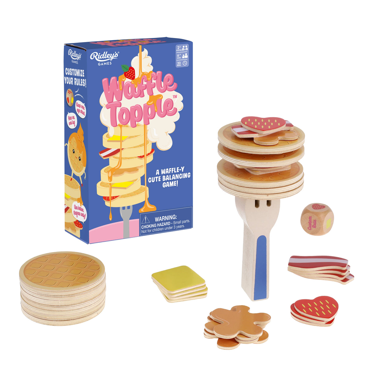 Waffle Topple Game Cover