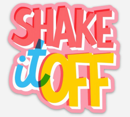 Tomfoolery Toys | Shake It Off Sticker (Taylor Swift)