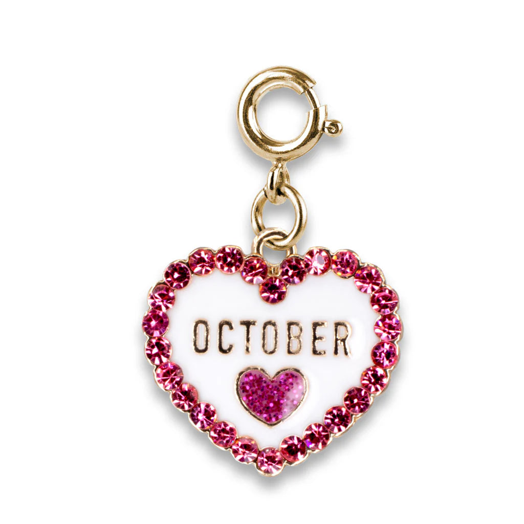 Tomfoolery Toys | Glitter October Birthstone Charm