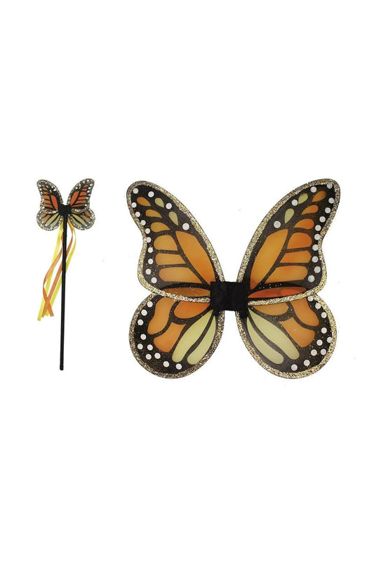 Tomfoolery Toys | Monarch Wings & Wand Set