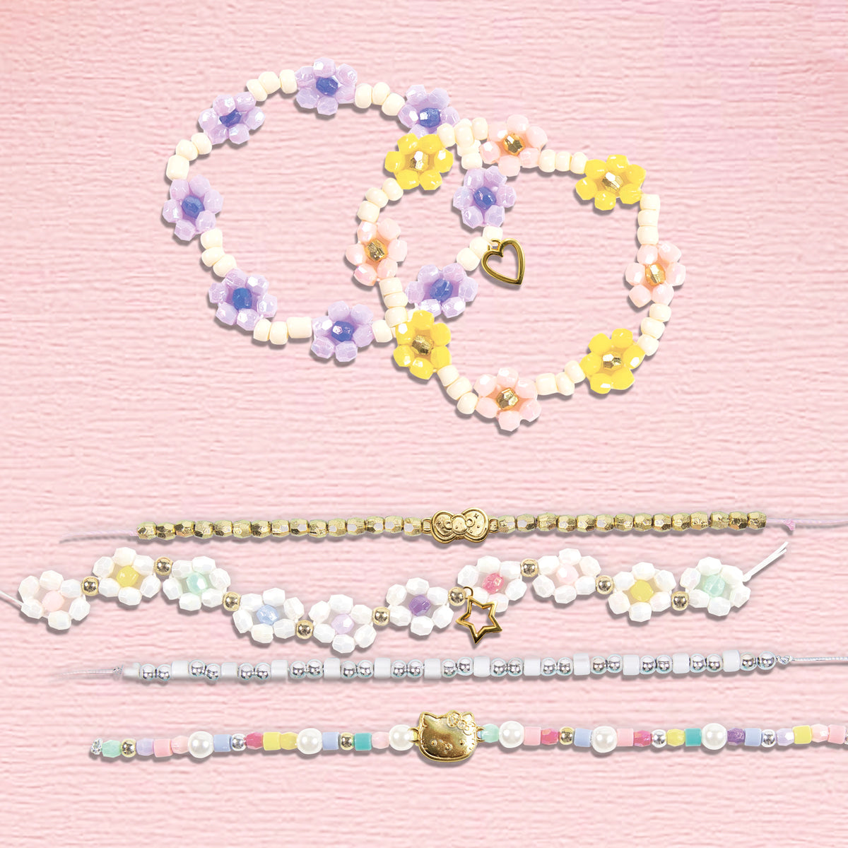 Hello Kitty 50th Anniversary DIY Charm Jewelry Studio Cover