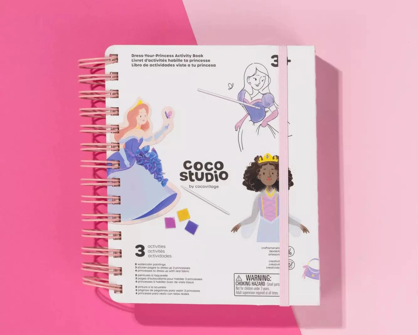 Tomfoolery Toys | Dress-Your-Princess Activity Book