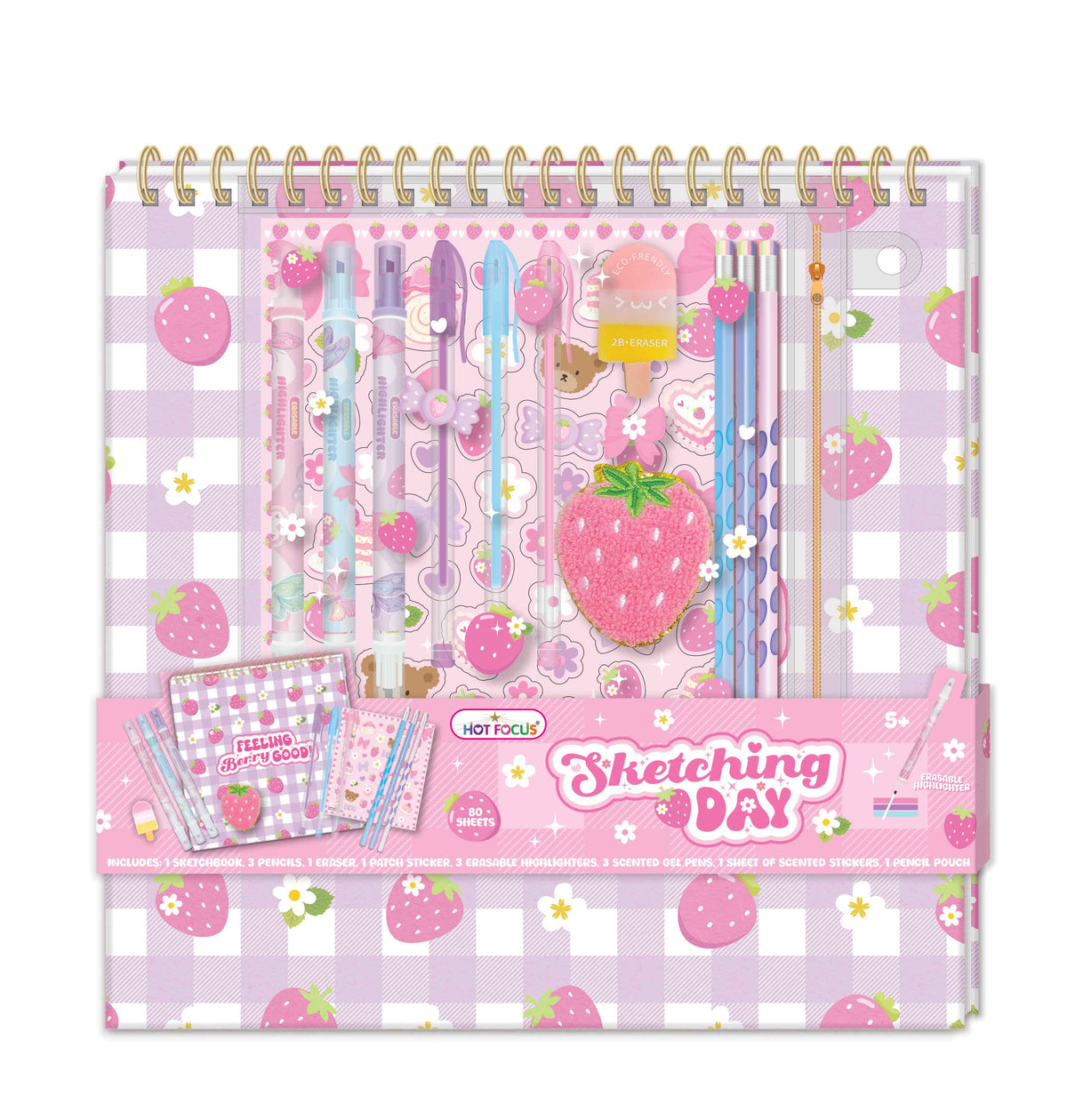 Strawberry Mega Sketching Cover