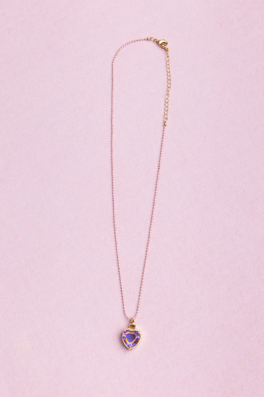 Tomfoolery Toys | Chic Lilac Love Necklace