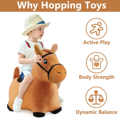 Bouncy Brown Horse Preview #2