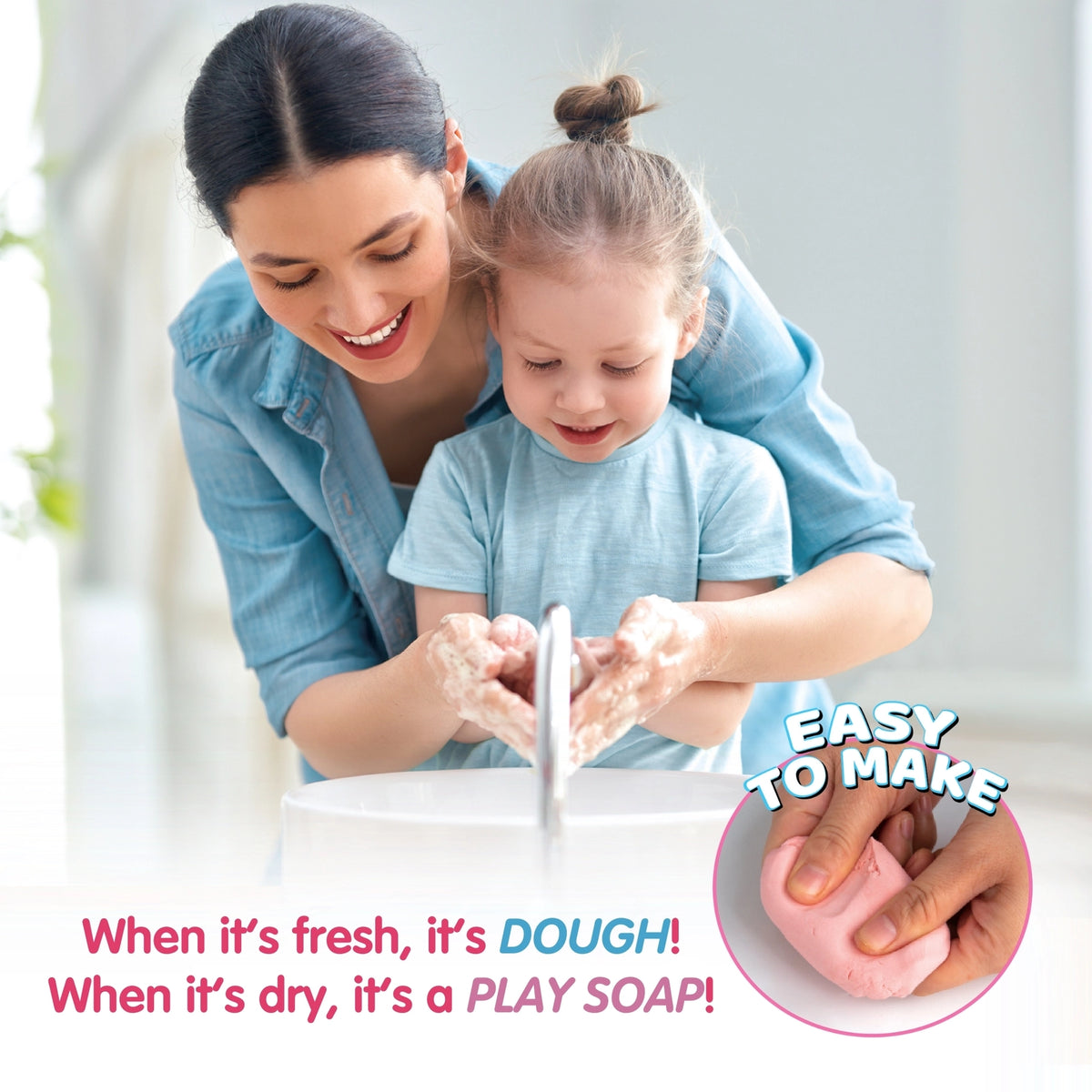 Rub-a-Dub Dough: Rainbow Soap Cover
