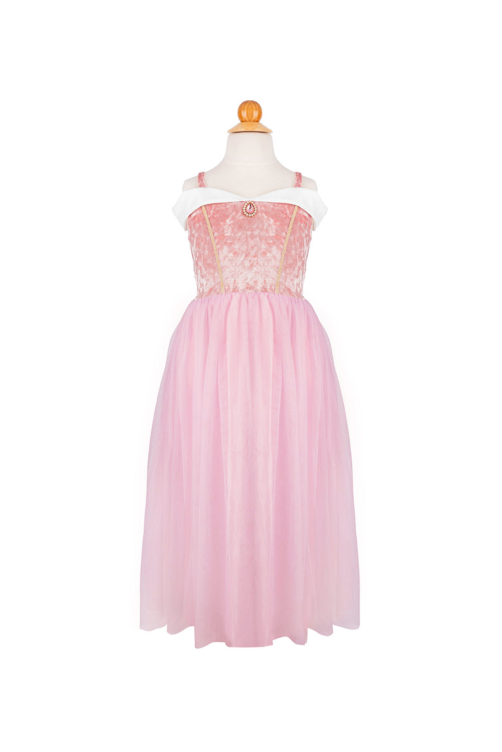 Velvety Sleeping Sweetheart Princess Gown, Sz 5/6 Cover