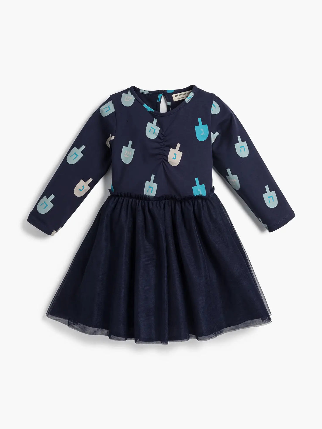 Dreidels Long Sleeve Tulle Dress Preview #2