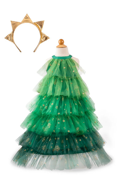 Christmas Tree Dress w/ Headpiece Preview #3