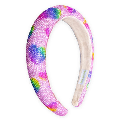 Hearts Rhinestone Headband Preview #5