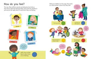 First Sticker Book: Feelings Cover