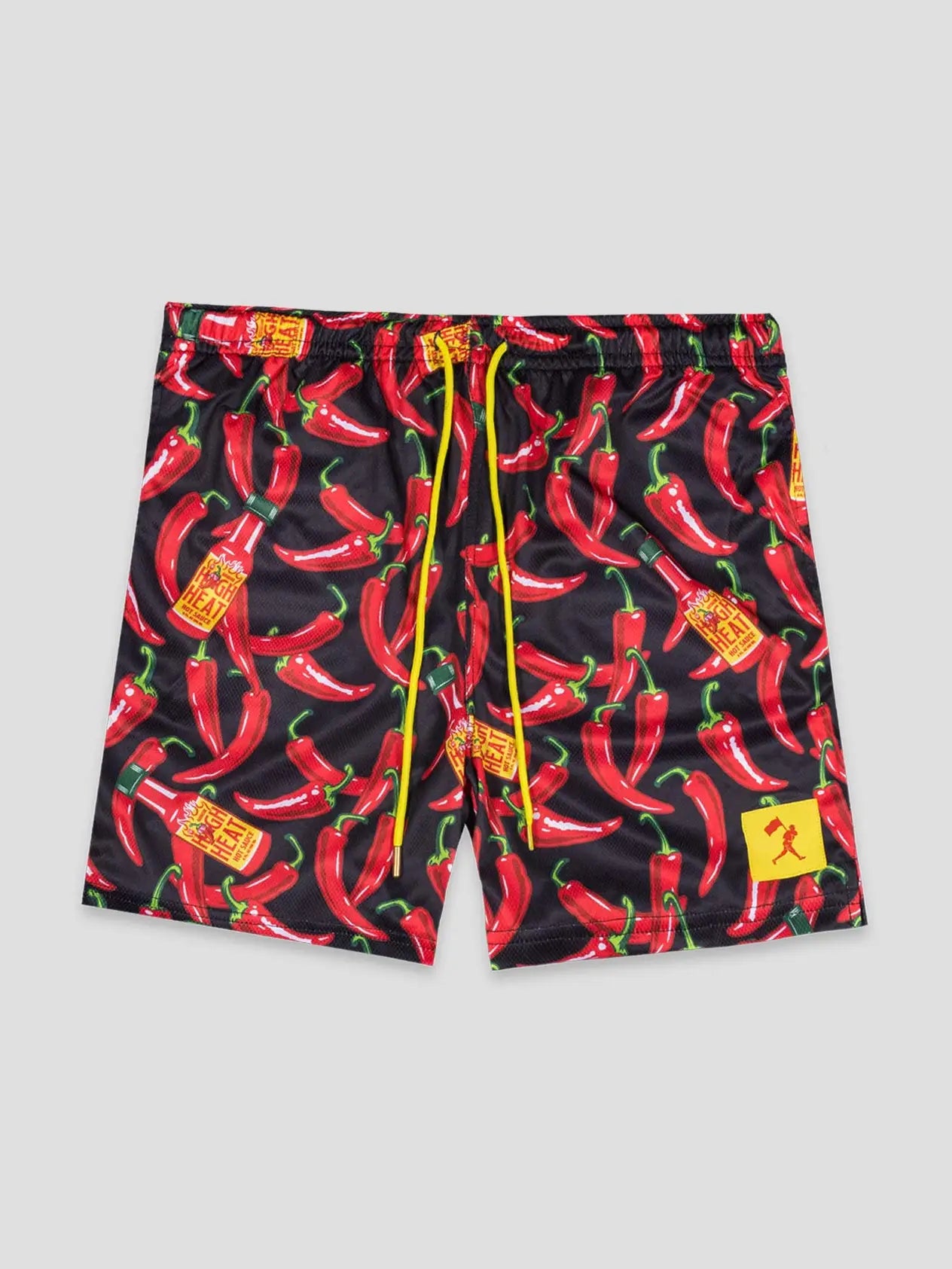 Tomfoolery Toys | High Heat Hot Sauce Diamond Air Mesh Shorts