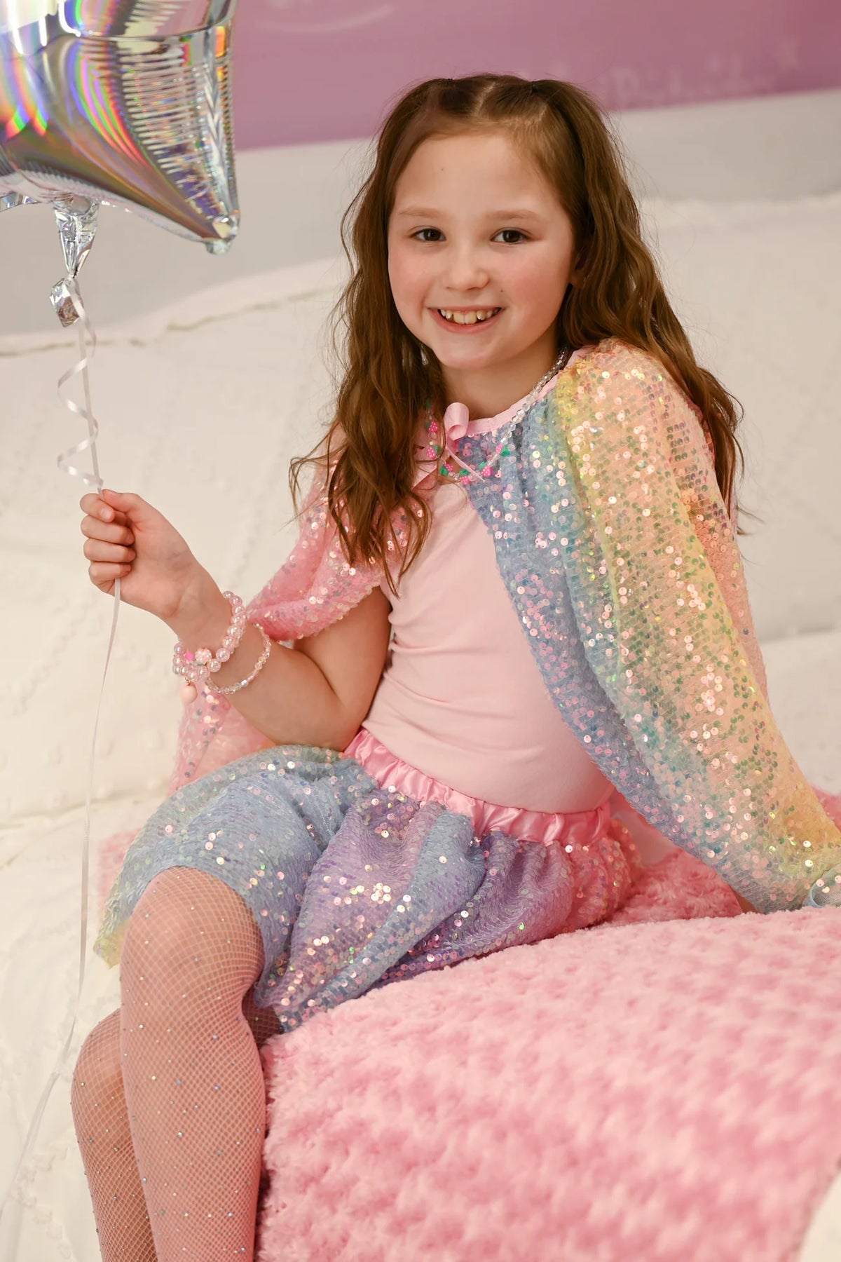 Ombre Sequins Skirt, Size 4-6 Cover