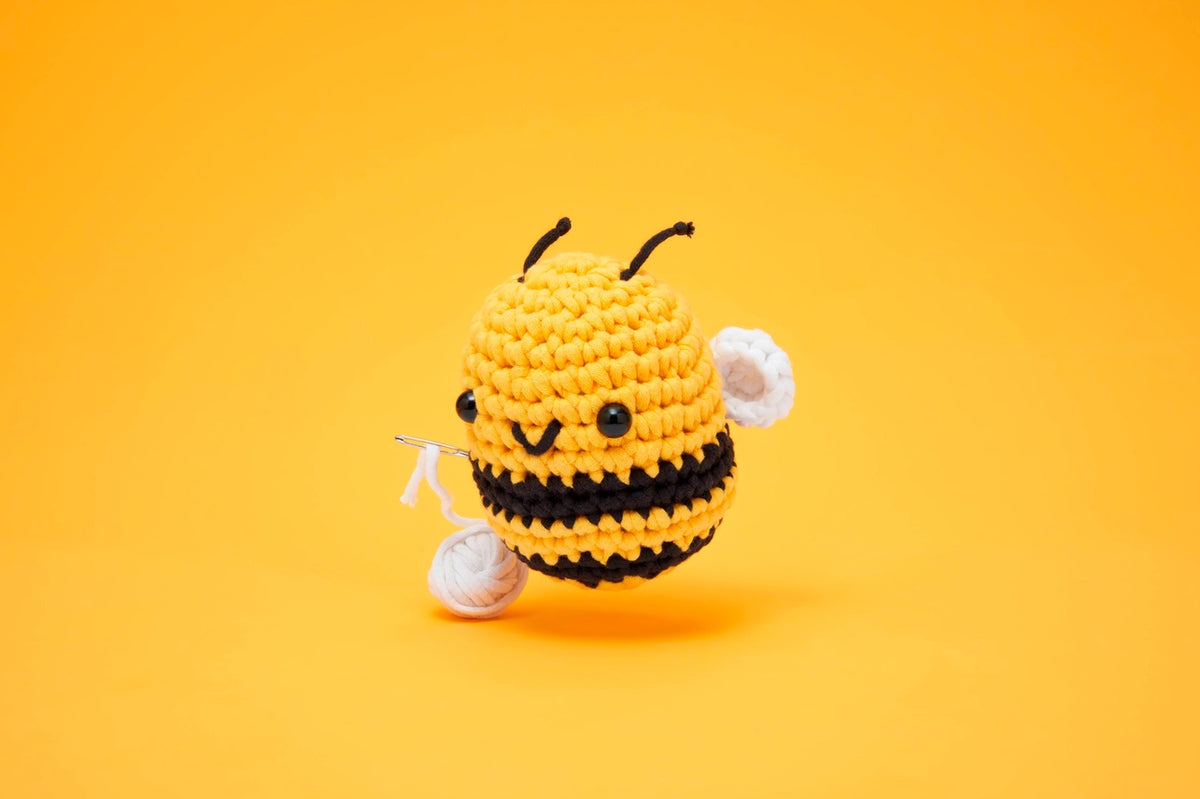 Cornelius the Bee Beginner Crochet Kit Cover