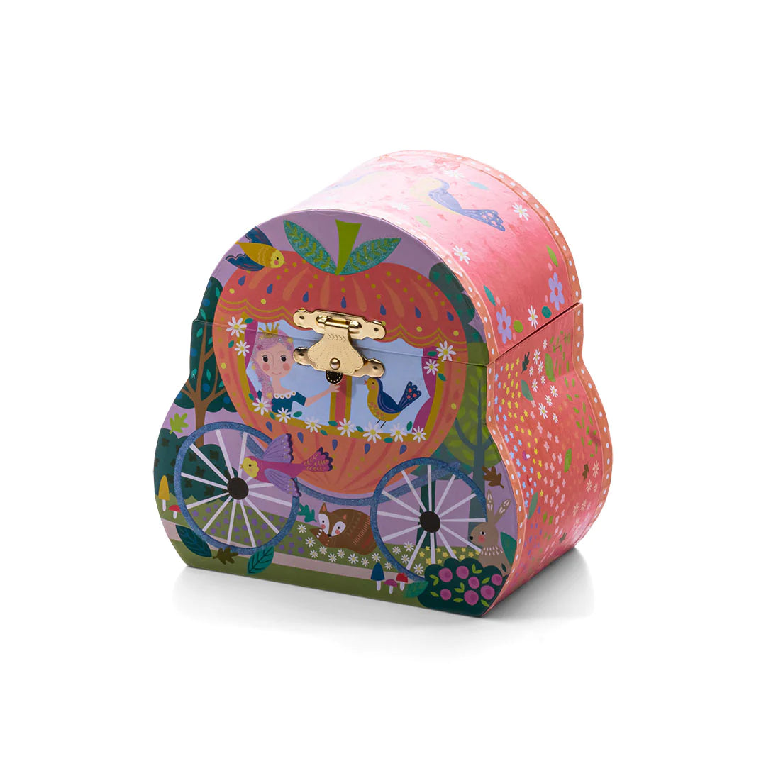 Fairy Tale Carriage Jewelry Box Cover