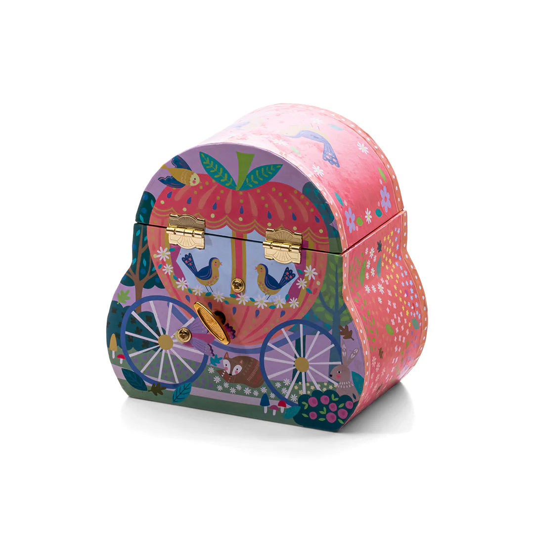 Fairy Tale Carriage Jewelry Box Cover