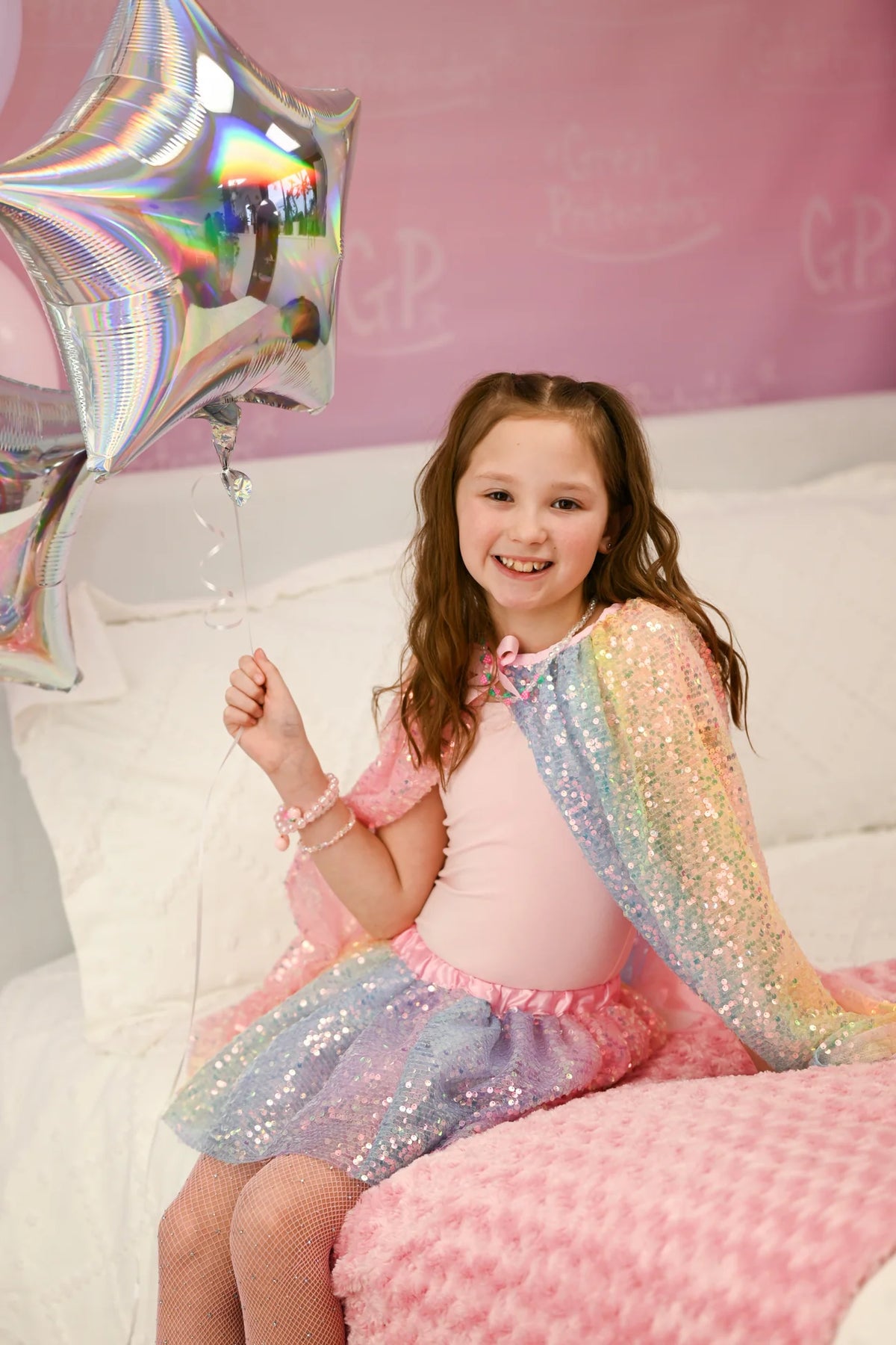 Ombre Sequins Cape, Size 4-6 Cover