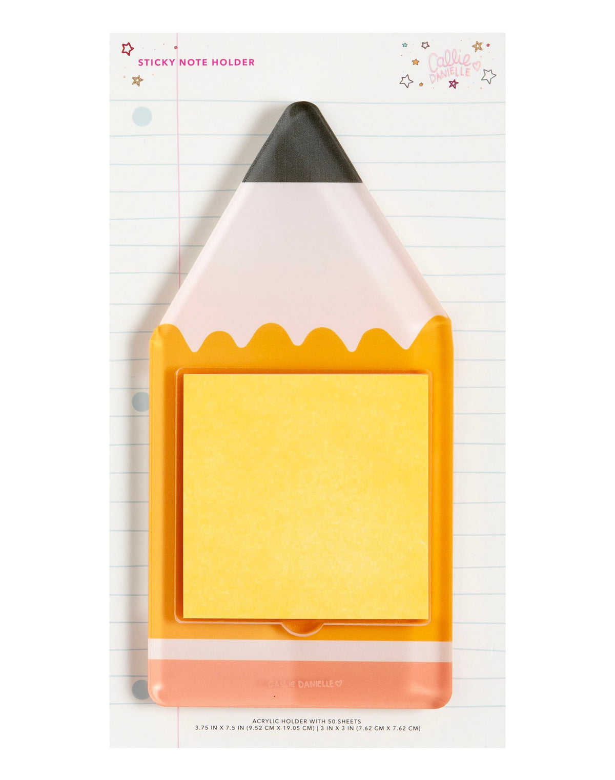 Pencil Sticky Note Holder Cover