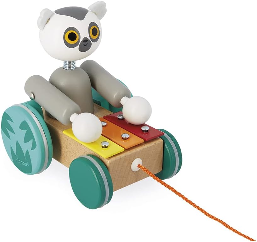 Pull-Along Lemur Xylophone Cover