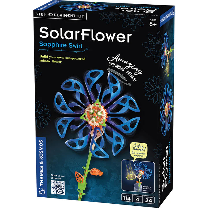 Tomfoolery Toys | Sapphire Swirl SolarFlower