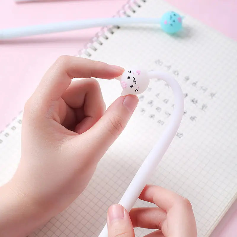 Sweet Cat Wiggle Gel Pen Cover