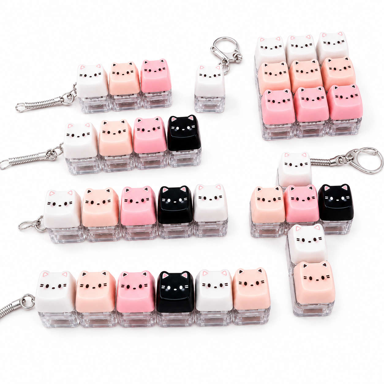 Tomfoolery Toys | Cat Single Keycap Bag Charm