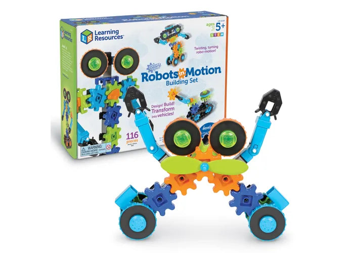 Tomfoolery Toys | Gears! Gears! Gears! Robots in Motion