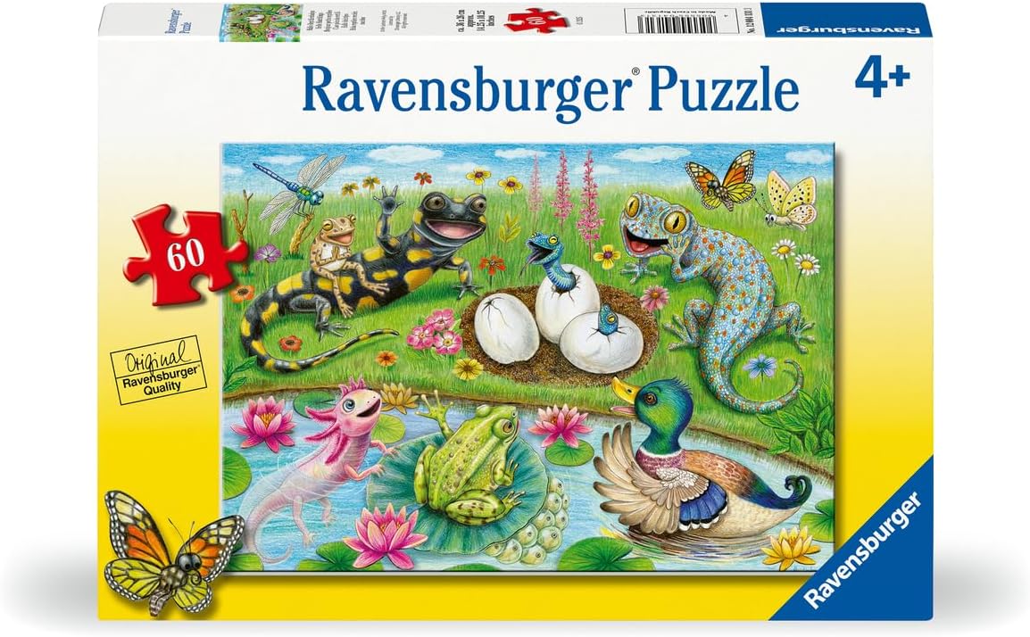 Tomfoolery Toys | Hello Hatchlings 60pc Puzzle