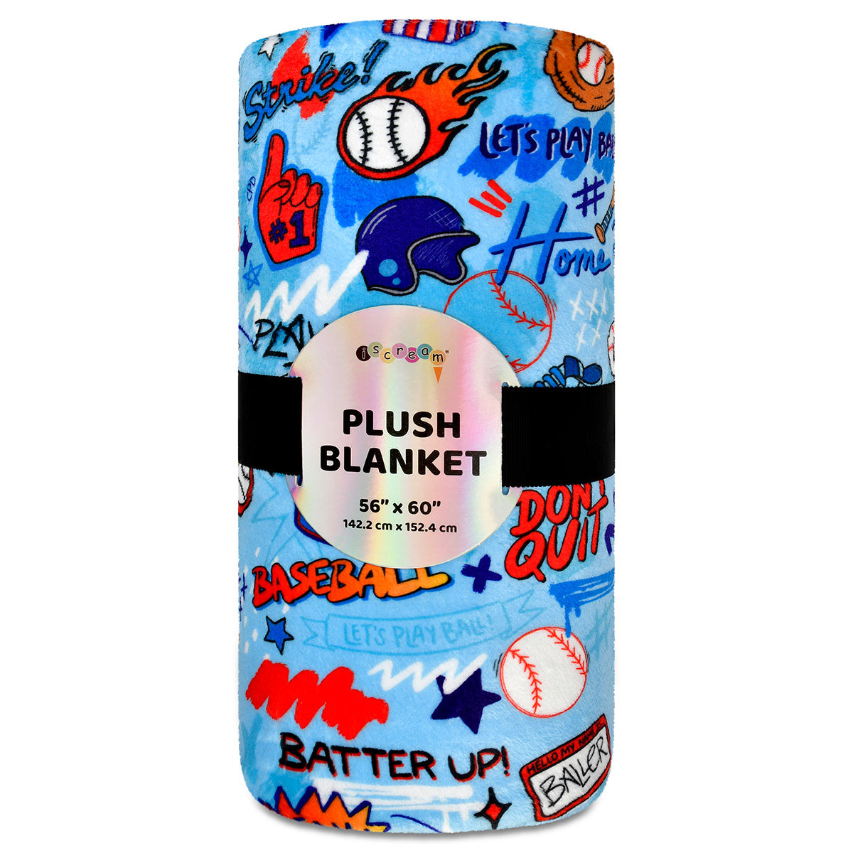 Corey Paige Ball Game Plush Blanket Cover