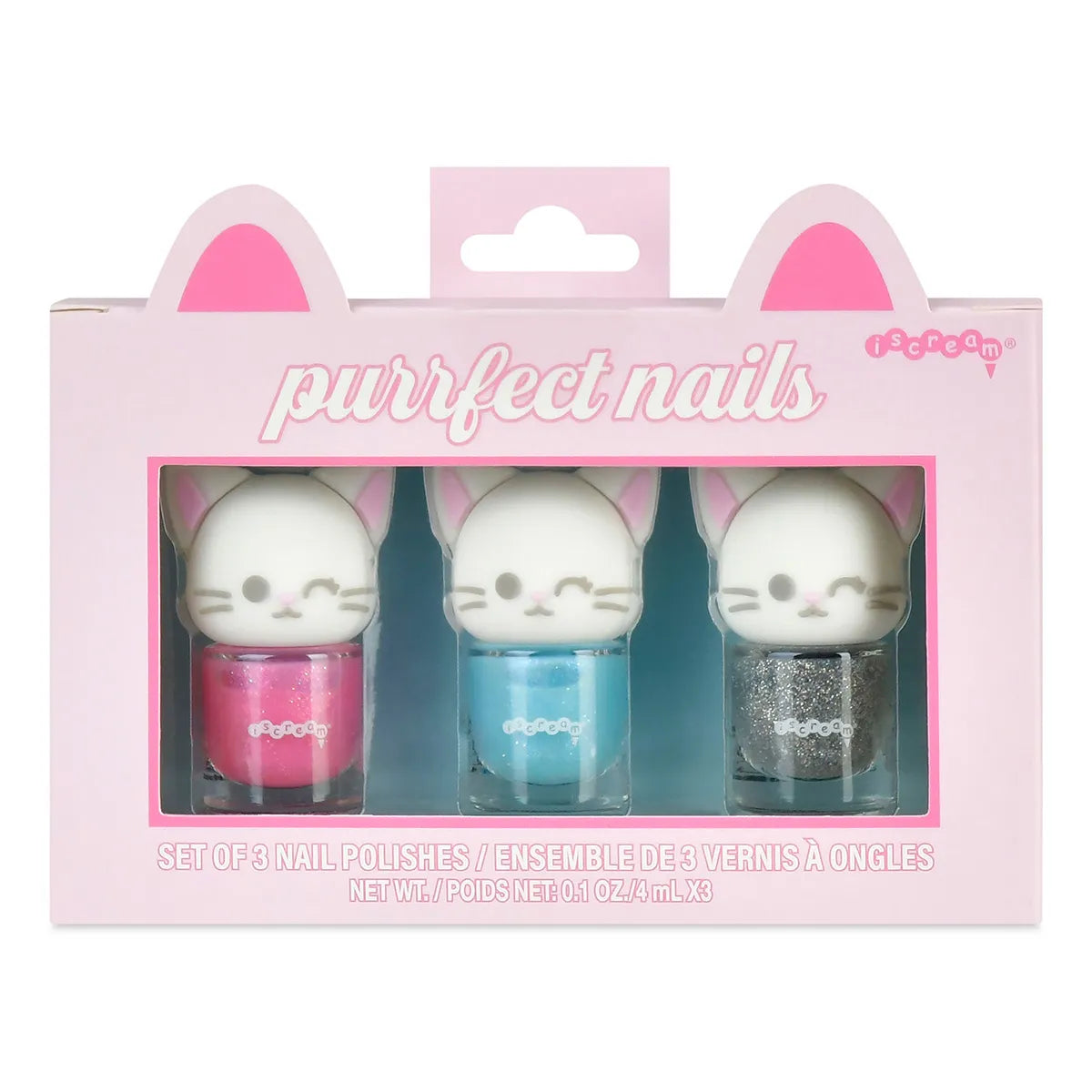 Tomfoolery Toys | Kitty Nail Polish Set