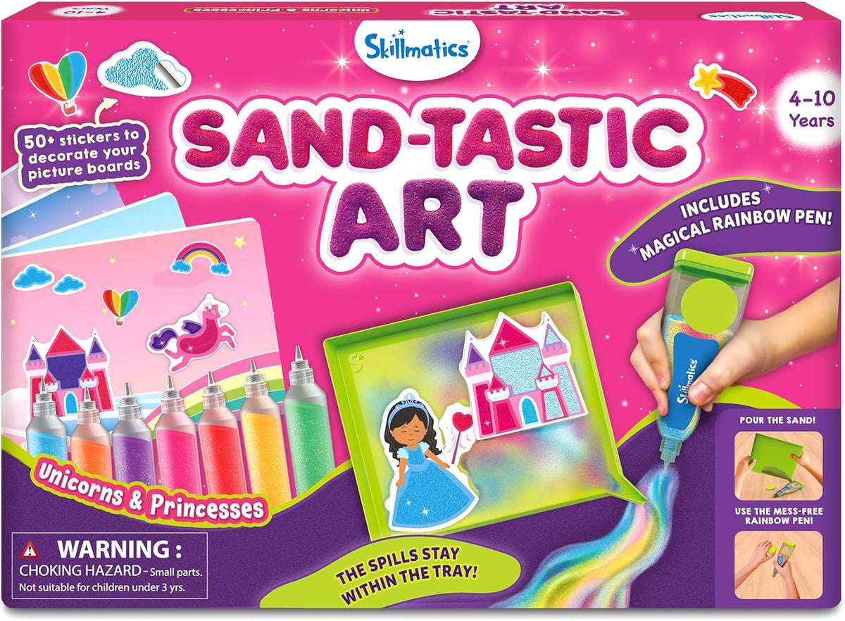 Sand-tastic Art: Unicorns & Princesses Cover