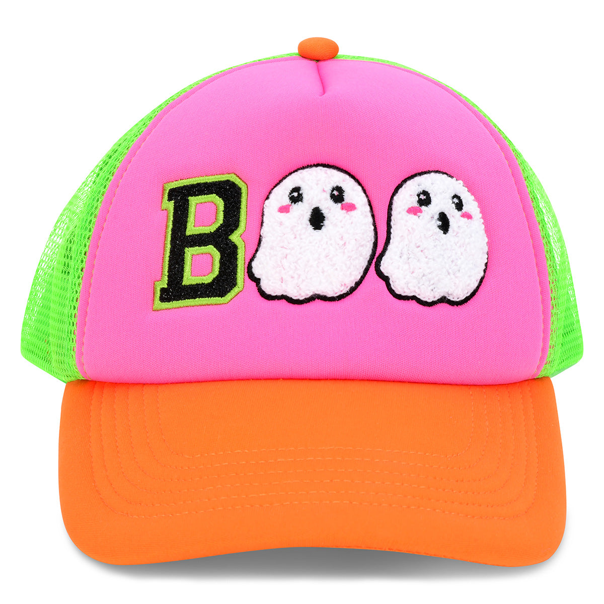 Boo Trucker Hat Cover