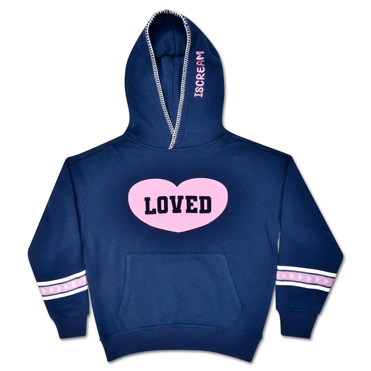 Tomfoolery Toys | Loved Navy Blue Hoodie Sweatshirt
