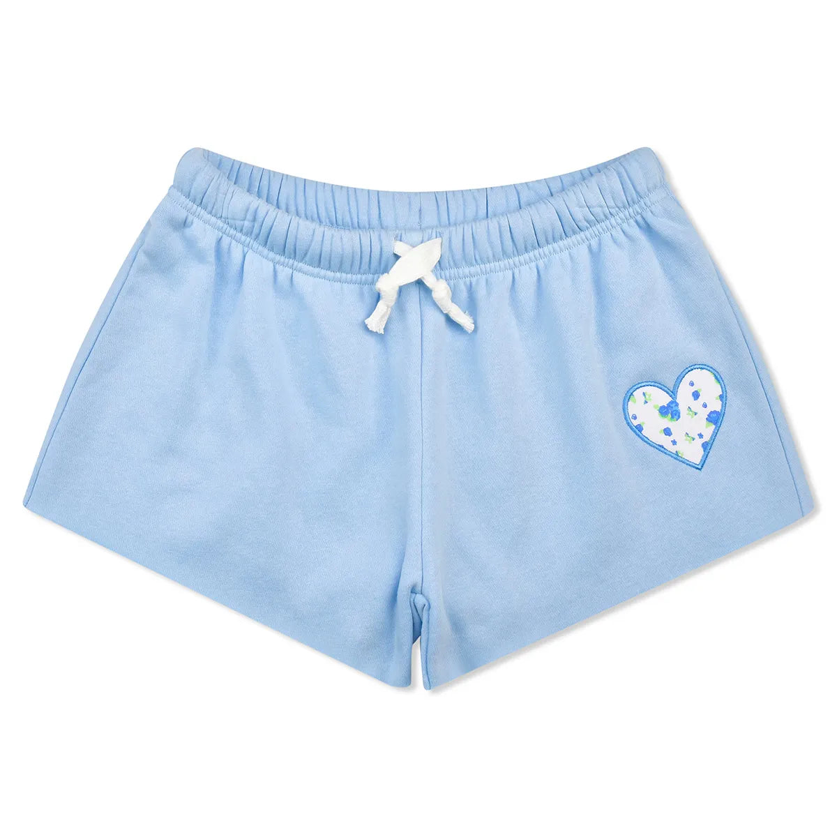 Tomfoolery Toys | Blue Floral Sweat Shorts