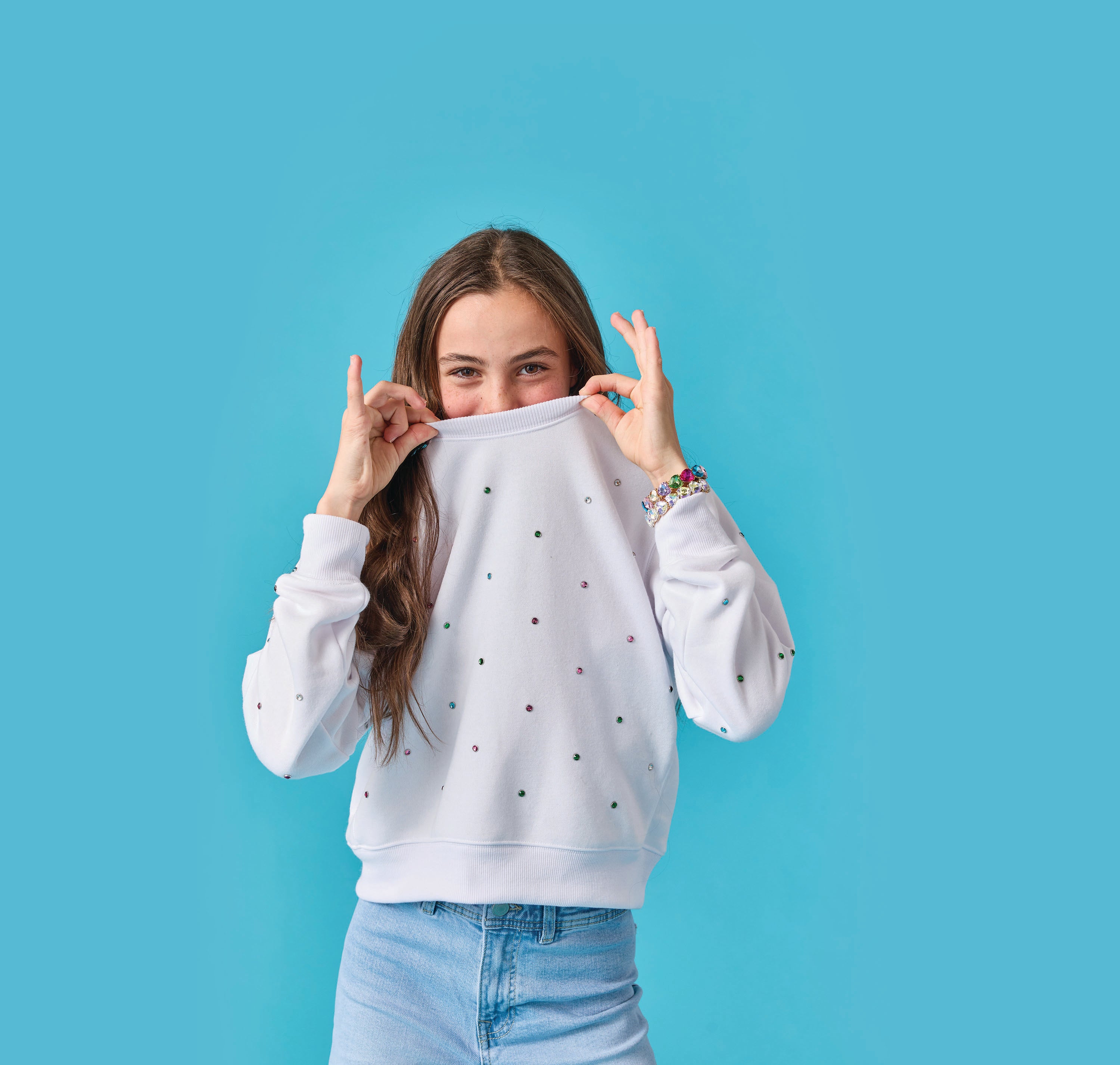 Tomfoolery Toys | Bejeweled Sweatshirt