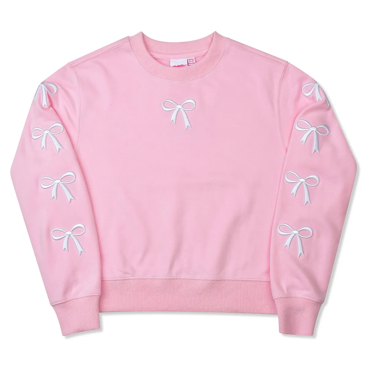 Tomfoolery Toys | Embroidered Bow Sweatshirt