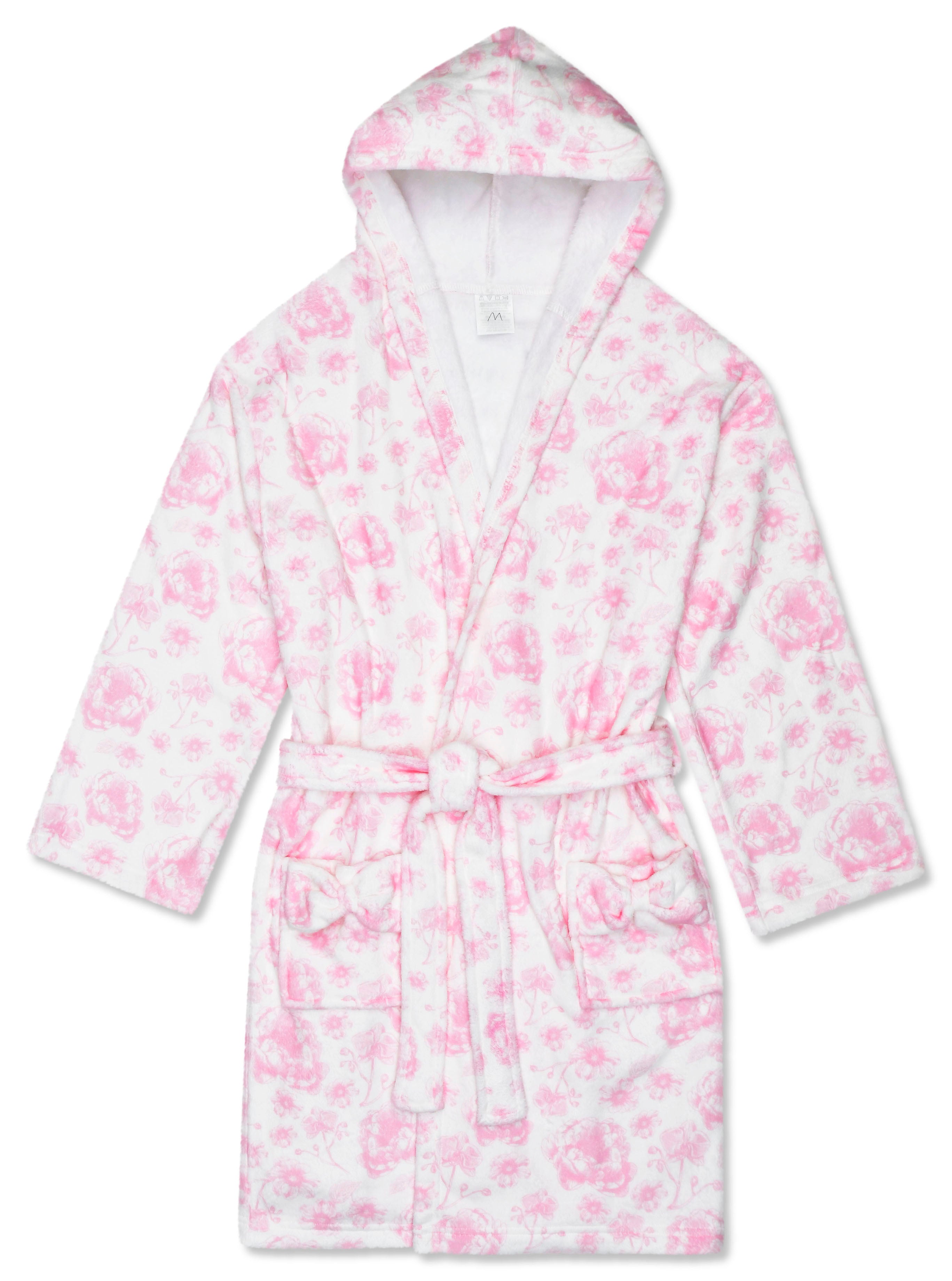 Tomfoolery Toys | Pretty Pink Toile Hooded Robe