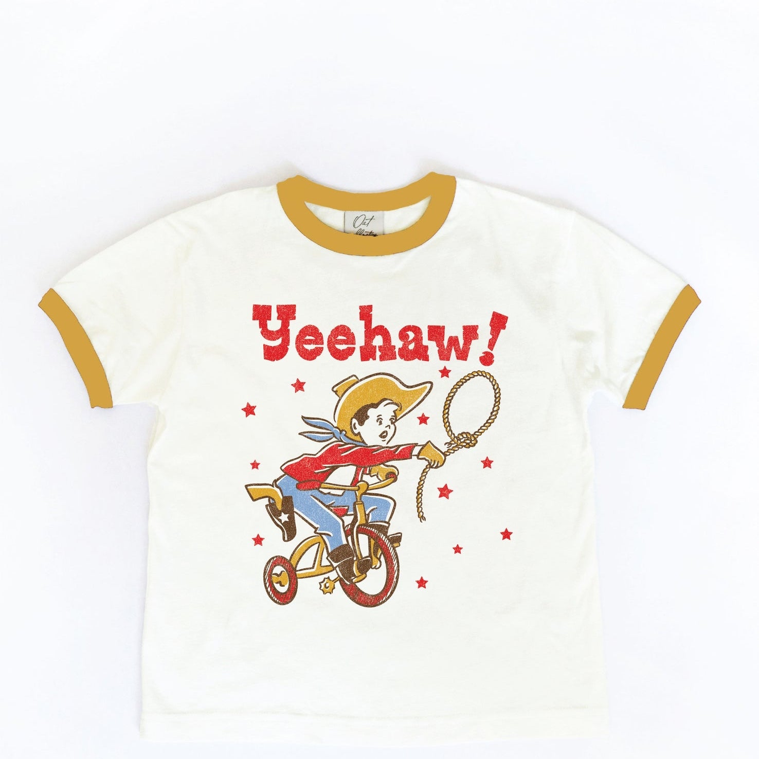 Tomfoolery Toys | Yeehaw! Ringer Graphic Top